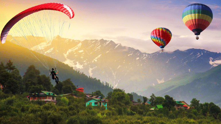 Paragliding in Manali
